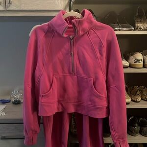 Lululemon Scuba Set Sonic Pink